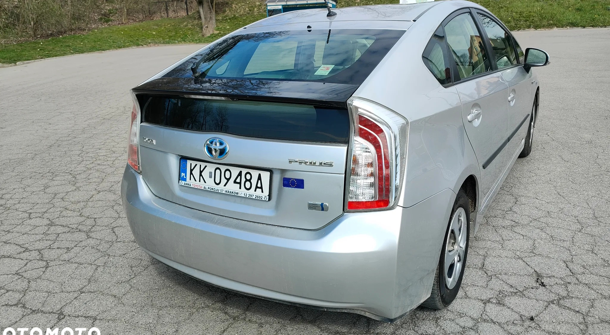 Toyota Prius cena 52000 przebieg: 135000, rok produkcji 2013 z Suwałki małe 106